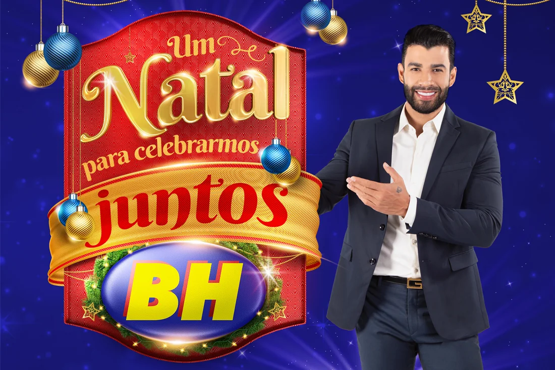 Campanha 3D de Natal do Supermercados BH