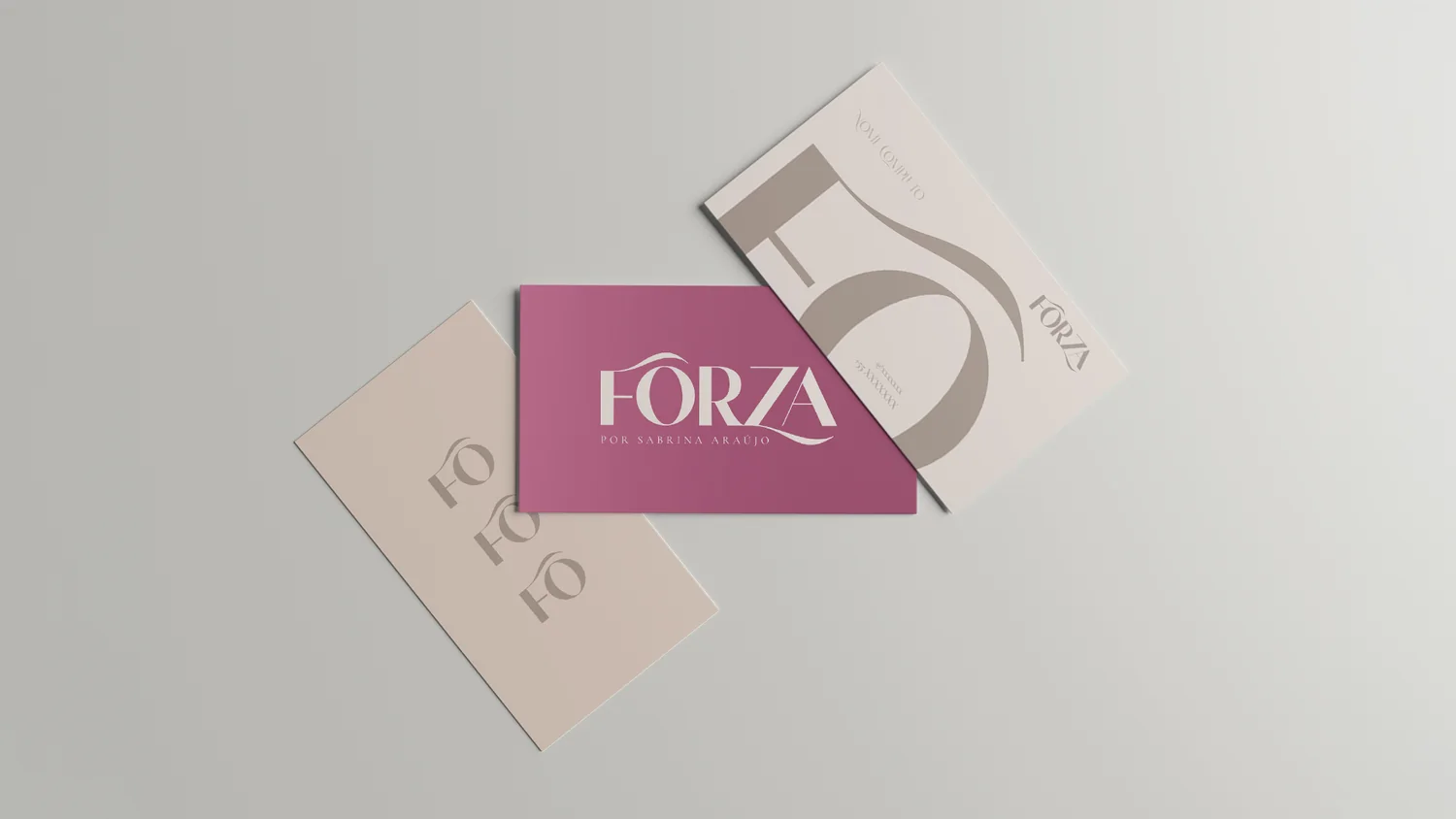 Identidade visual Forza