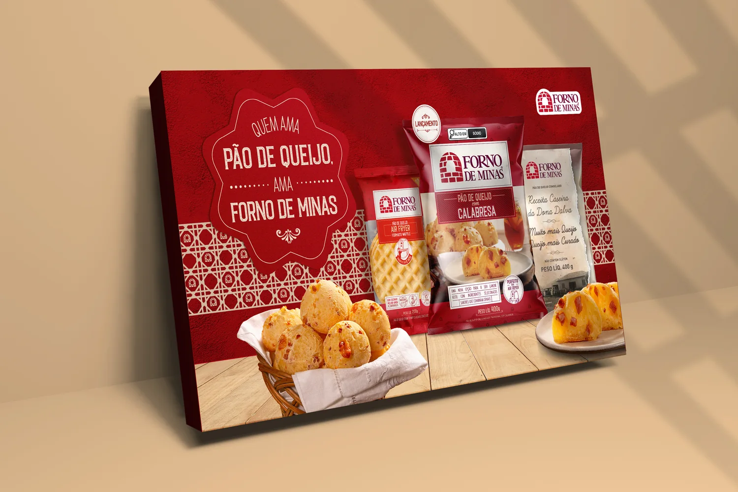 Campanha Dia do Pão de Queijo da Forno de Minas